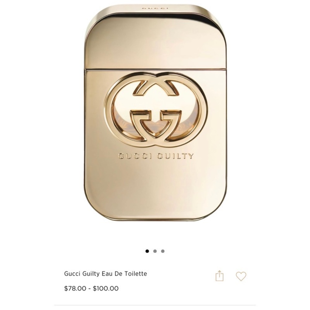 Authentic Gucci Guilty Homme Atomizer